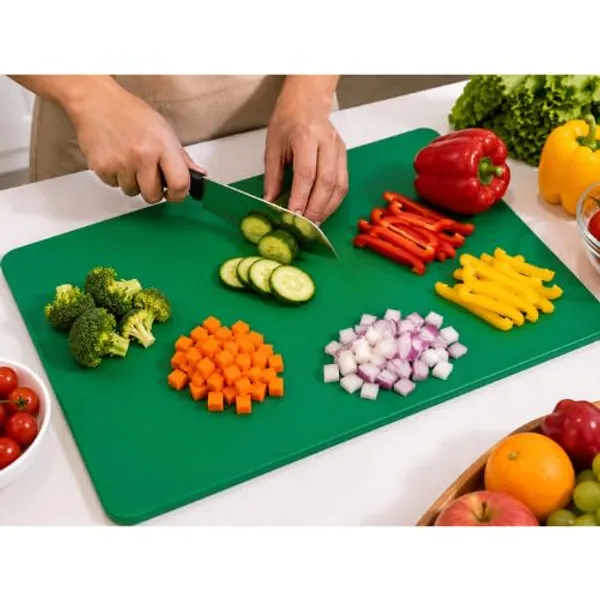 OMKARIXA_NSF_HDPE_Chopping_Board_Green_30x45cm,_1_Inch_Thick