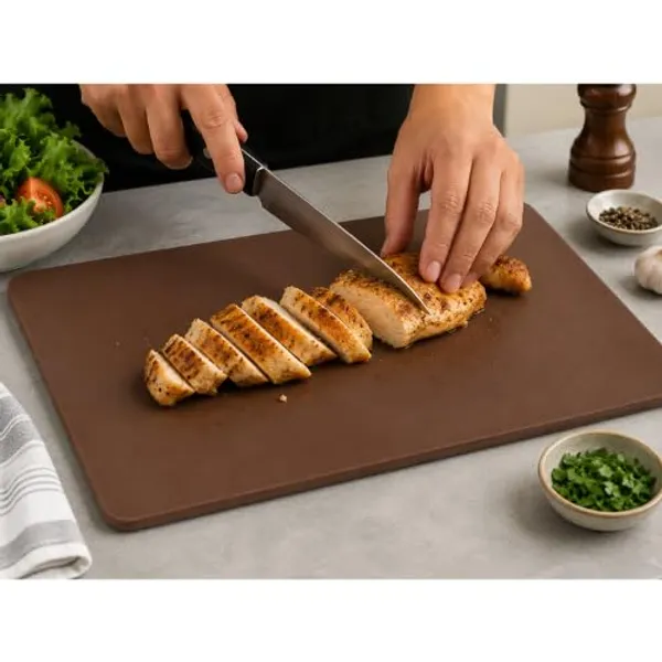 OMKARIXA_NSF_HDPE_Chopping_Board_Brown_30x45cm,_1_Inch_Thick