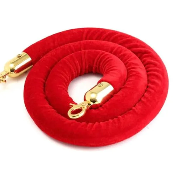 OMKARIXA_Gold_Queue_Barrier_Extra_Red_Velvet_Rope_1.5m