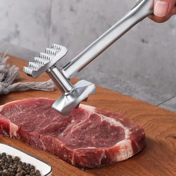 OMKARIXA_Heavy_Duty_Meat_Tenderizer_Zinc_Alloy_Meat_Mallet