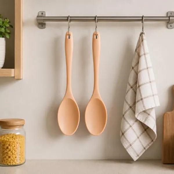 OMKARIXA_Silicone_Basting_Serving_Spoon_28.5cm_Set_of_2_Spatulas