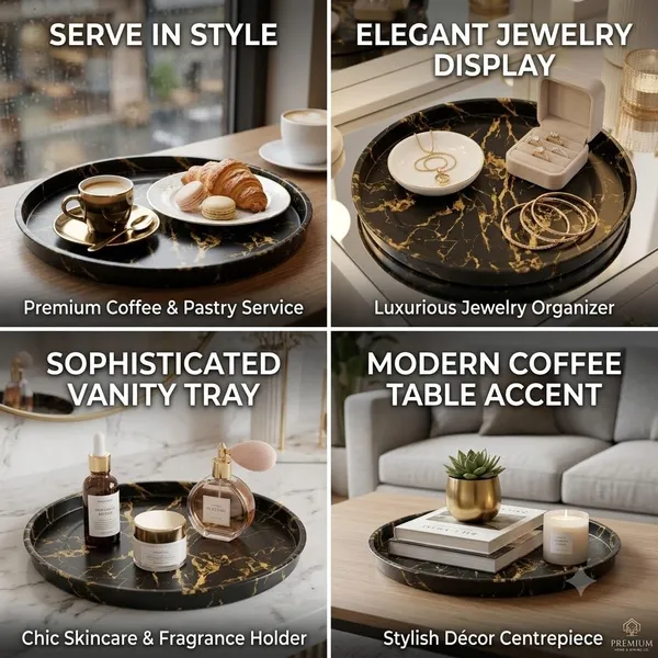 OMKARIXA_Black_Gold_Marble_Salver_Tray_35cm_Round_Serving_Tra
