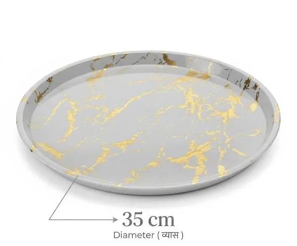OMKARIXA_Grey_Gold_Marble_Salver_Tray_35cm_Round_Serving_Tray