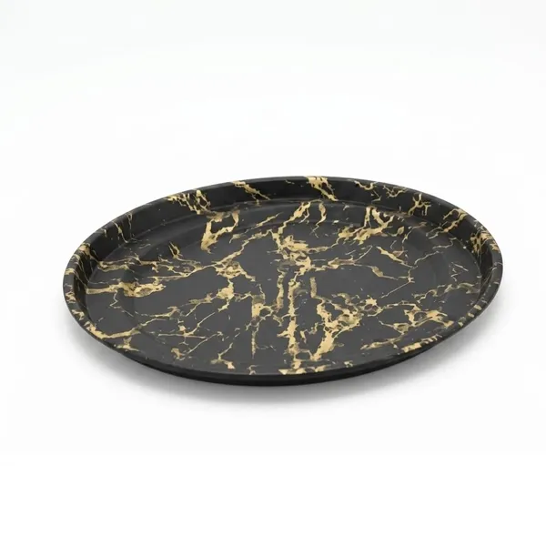 OMKARIXA_Black_Gold_Marble_Salver_Tray_40cm_Round_Serving_Tray
