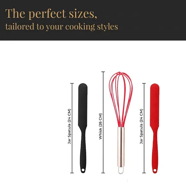 OMKARIXA_Silicone_Spatula_Set_of_3_|_2_Jar_Spatulas_&_1_Whisk_|_Heat-Resistant_Non-Stick_Kitchen_Utensils_for_Cooking,_Baking_&_Mixing_|_Red_&_Black