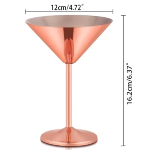 OMKARIXA_Stainless_Steel_Martini_Glass_Set_of_2,_180ml_Rose_Gold
