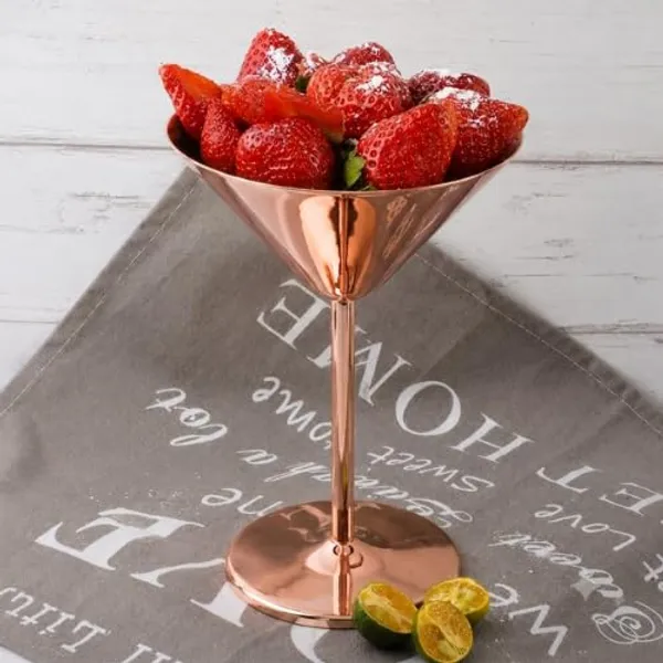 OMKARIXA_Stainless_Steel_Martini_Glass_Set_of_2,_180ml_Rose_Gold