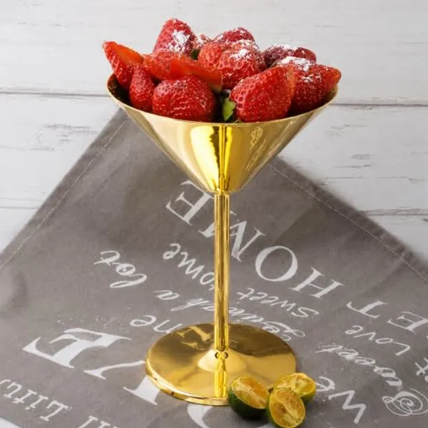 OMKARIXA_Stainless_Steel_Martini_Glass_Set_of_2,_180ml_Yellow_Gold