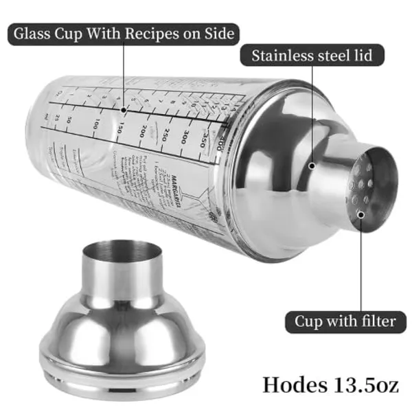 OMKARIXA_Glass_Beverage_Shaker_with_Strainer_&_Measurements