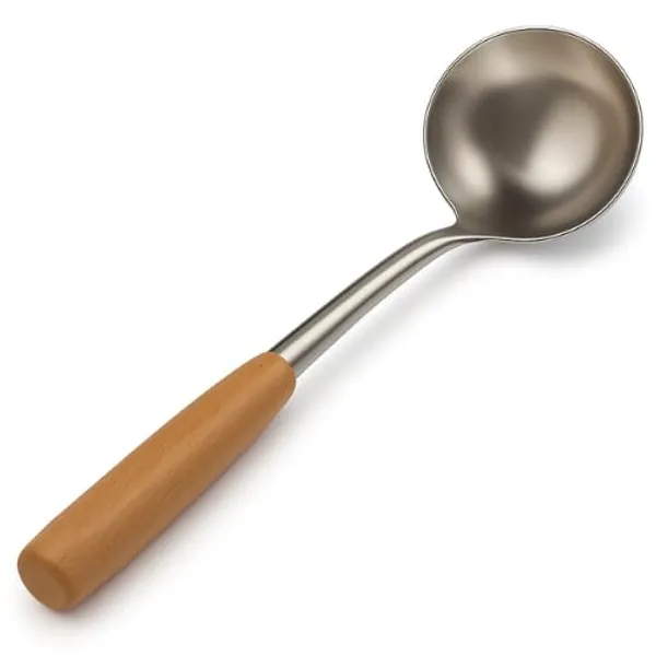 OMKARIXA_Commercial_Stainless_Steel_Soup_Ladle_|_Wooden_Handle_|_Deep_Serving_Spoon_for_Soup,_Curry_&_Gravy