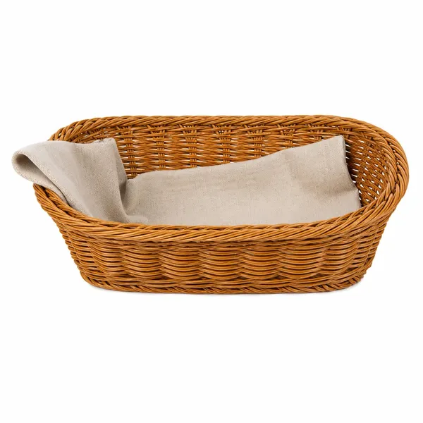 OMKARIXA_Rectangular_Bread_Basket_(Small)_|_Multipurpose_Bread_Serving_Basket_for_Bread,_Buns,_Rolls,_Fruits_&_Snacks_|_Tabletop_Storage_Basket