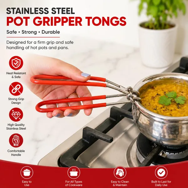 OMKARIXA_Stainless_Steel_Kitchen_Pakkad_Tong_|_Heavy_Duty_Chimta_for_Holding_Hot_Pots,_Pans_&_Utensils_|_Multipurpose_Kitchen_Tool_|_Pack_of_1