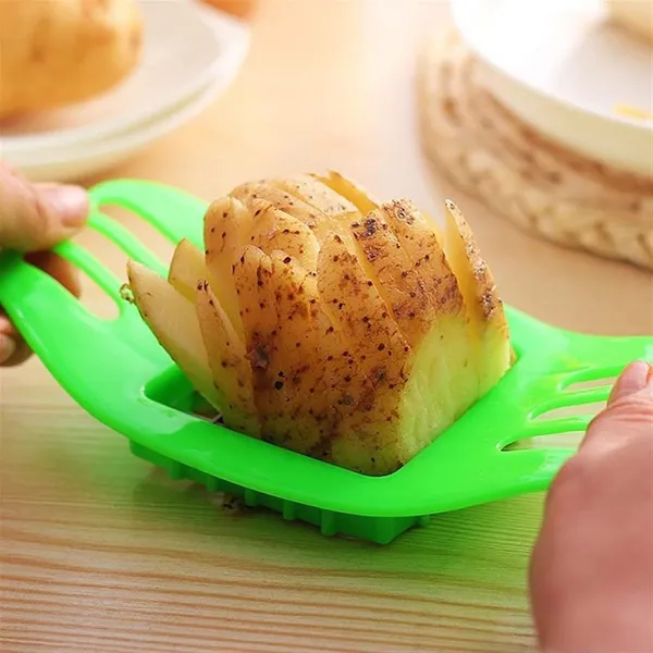 OMKARIXA_French_Fry_Potato_Cutter_|_Vegetable_&_Fruit_Slicer_Chopper_|_ABS_Body_with_Stainless_Steel_Blades_|_Manual_Kitchen_Cutter_for_Potato,_Onion_&_Vegetables_|_Color_as_per_Availability