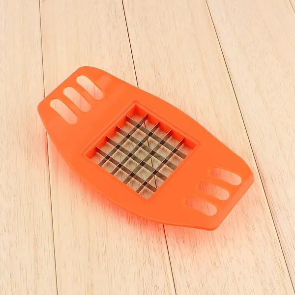 OMKARIXA_French_Fry_Potato_Cutter_|_Vegetable_&_Fruit_Slicer_Chopper_|_ABS_Body_with_Stainless_Steel_Blades_|_Manual_Kitchen_Cutter_for_Potato,_Onion_&_Vegetables_|_Color_as_per_Availability