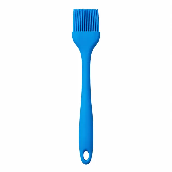 OMKARIXA_Silicone_Pastry_Brush_|_24_cm_Heat_Resistant_Oil_&_Basting_Brush_|_Baking,_Grilling,_Barbecue_&_Cooking_Brush_|_Blue_|_Pack_of_1