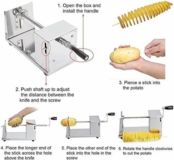 OMKARIXA_Stainless_Steel_Twister_Curly_Spiral_French_Fry_Cutter_|_Tornado_Potato_Slicer_&_Vegetable_Spiral_Cutter_|_Manual_Kitchen_Tool
