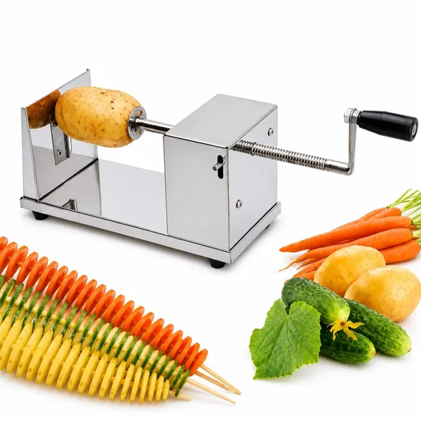 OMKARIXA_Stainless_Steel_Twister_Curly_Spiral_French_Fry_Cutter_|_Tornado_Potato_Slicer_&_Vegetable_Spiral_Cutter_|_Manual_Kitchen_Tool