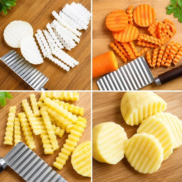 OMKARIXA_Stainless_Steel_Crinkle_Cutter_Knife_|_Wavy_Vegetable_&_Fruit_Slicer_|_Potato_Cutter_for_French_Fries,_Chips,_Salad_&_Food_Garnishing_|_Pack_of_1