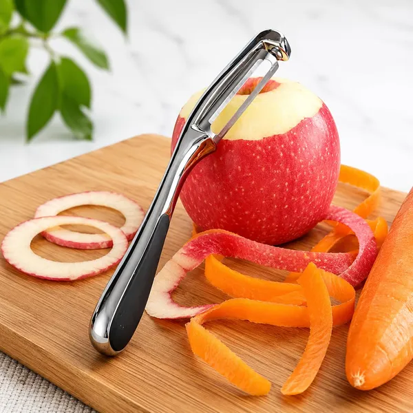 OMKARIXA_Stainless_Steel_Vegetable_&_Fruit_Peeler_|_Julienne_Peeler_for_Carrot,_Cabbage,_Potato_&_Vegetables_|_Manual_Kitchen_Peeler_|_Pack_of_1