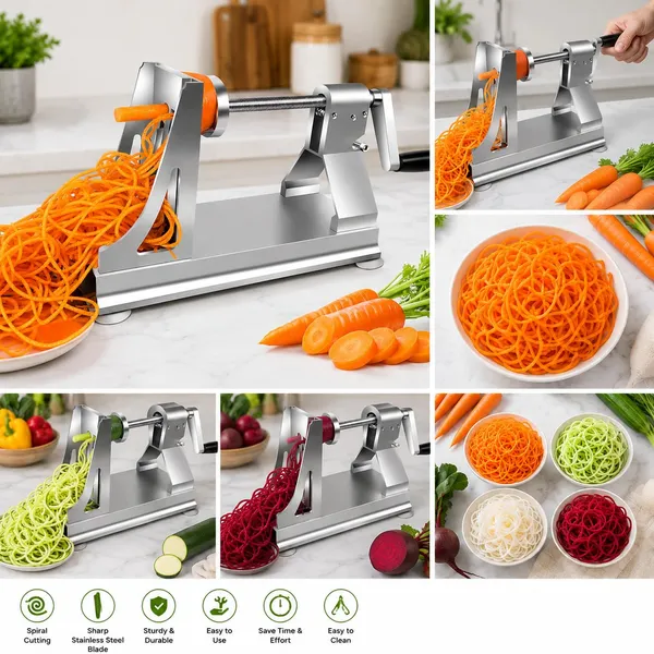 OMKARIXA_Manual_Rotary_Vegetable_Grater_&_Slicer_|_Carrot,_Onion,_Beetroot_&_Turnip_Grater_|_Hand_Operated_Kitchen_Tool_|_Pack_of_1