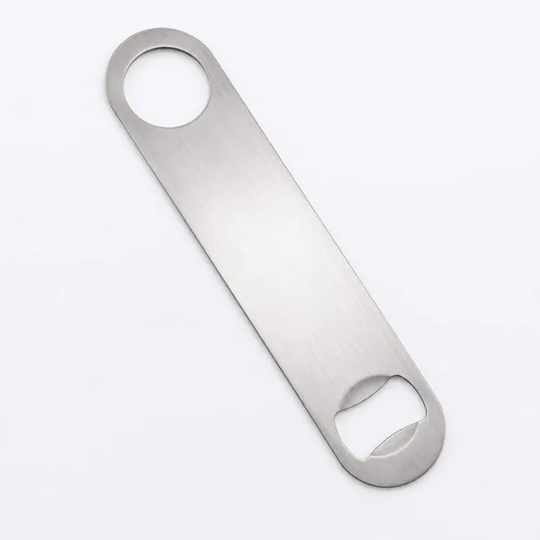 OMKARIXA_Heavy_Duty_Stainless_Steel_Flat_Bottle_Opener_Bar_Blade_Speed_Opener_|_Professional_Beer_Bottle_Opener_for_Kitchen,_Bar,_Restaurant_&_Home_|_Includes_Free_Spinner_Rings_|_Pack_of_1