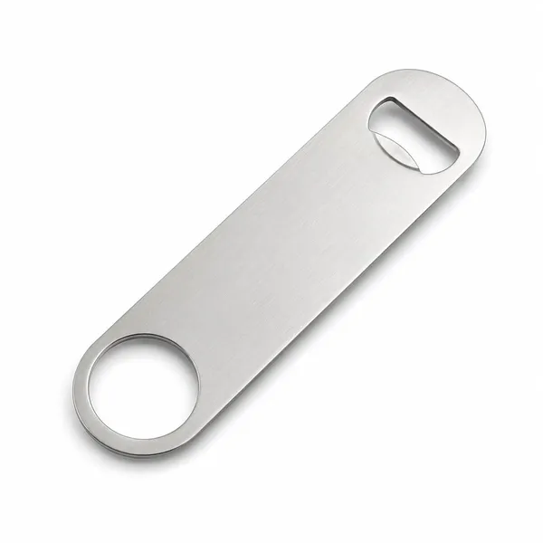 OMKARIXA_Heavy_Duty_Stainless_Steel_Flat_Bottle_Opener_Bar_Blade_Speed_Opener_|_Professional_Beer_Bottle_Opener_for_Kitchen,_Bar,_Restaurant_&_Home_|_Includes_Free_Spinner_Rings_|_Pack_of_1