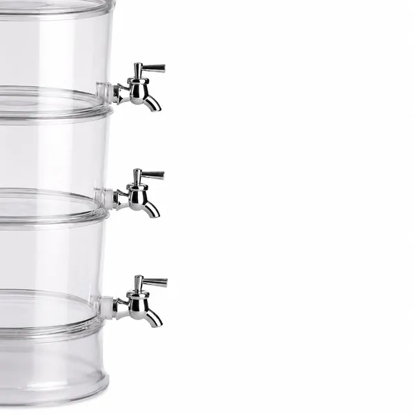 OMKARIXA_6_Litre_3-Layer_Tabletop_Beverage_Dispenser_with_Faucet_&_Ice_Container_|_Juice,_Water_&_Cold_Drink_Dispenser_for_Home,_Restaurant_&_Party