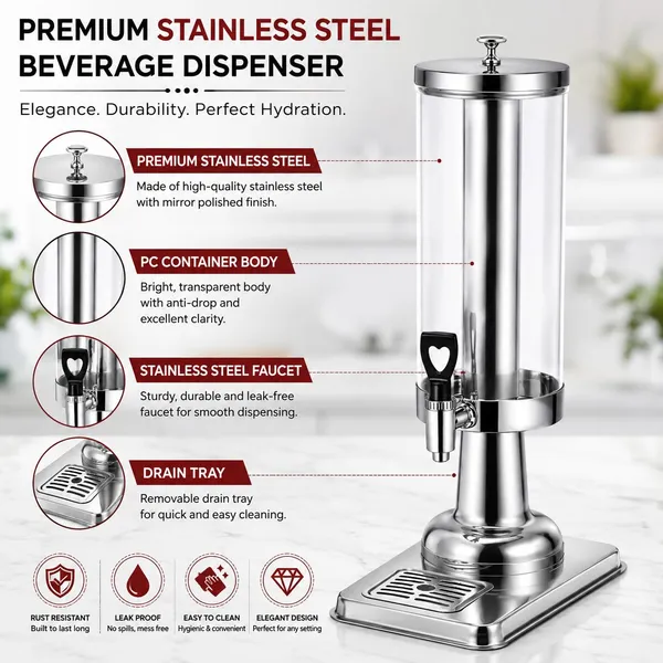 OMKARIXA_3L_Juice_Dispenser_with_Tap_|_Beverage_&_Drink_Dispenser_for_Juice,_Water,_Lemonade_&_Cold_Drinks_|_Home,_Party,_Restaurant_&_Catering