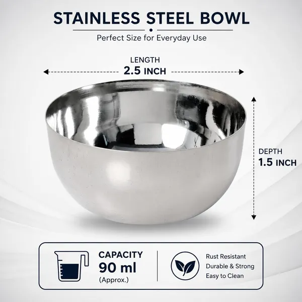 OMKARIXA_Stainless_Steel_Small_Bowls_Set_of_6_|_Heavy_Gauge_Apple_Vati_Katori_|_Chutney_&_Snack_Bowls_|_Mirror_Finish_|_90_ml