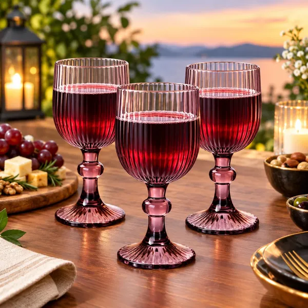 OMKARIXA_Set_of_6_Striped_Glass_Goblets,_240_ml_|_Coloured_Drinking_Glasses_for_Water,_Cocktails_&_Aperitifs