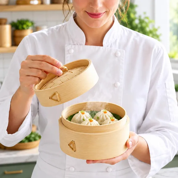 OMKARIXA_Bamboo_Steamer_Basket_12_Inch_with_Lid_|_Natural_Wooden_Steamer_for_Momos,_Dumplings,_Dim_Sum_&_Vegetables