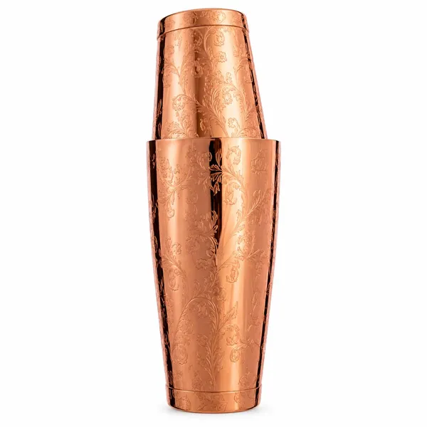 OMKARIXA_Engraved_Cocktail_Boston_Shaker_|_Stainless_Steel_Bar_Shaker_Cup_|_Lavender_Pattern_|_Rose_Gold