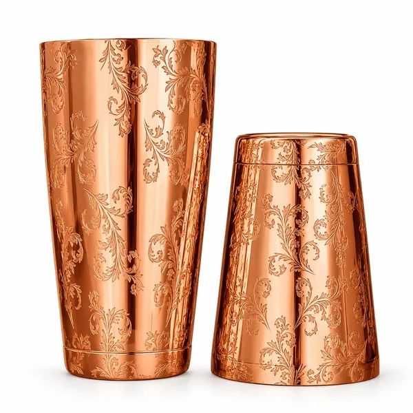 OMKARIXA_Engraved_Cocktail_Boston_Shaker_|_Stainless_Steel_Bar_Shaker_Cup_|_Lavender_Pattern_|_Rose_Gold