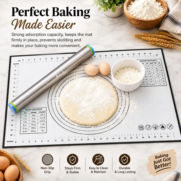 OMKARIXA_Silicone_Baking_Mat_for_Dough_|_Non-Stick_Pastry_Mat_with_Measurements_|_Turquoise_|_42_x_28_cm