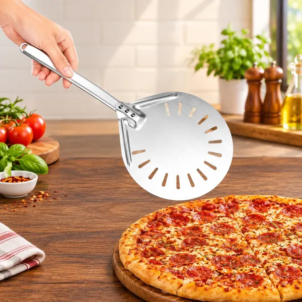 OMKARIXA_Perforated_Pizza_Peel_&_Pizza_Shovel,_9_Inch,_40_cm_Handle,_Baking_Tool_for_Pizza,_Bread_&_Pastry,_Easy_Transfer_and_Serving