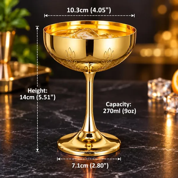 OMKARIXA_Stainless_Steel_Mocktail_Glass,_Yellow_Gold_Finish,_Premium_Reusable_Cocktail_&_Beverage_Glass_for_Mocktails,_Juices,_Drinks_&_Home_Bar