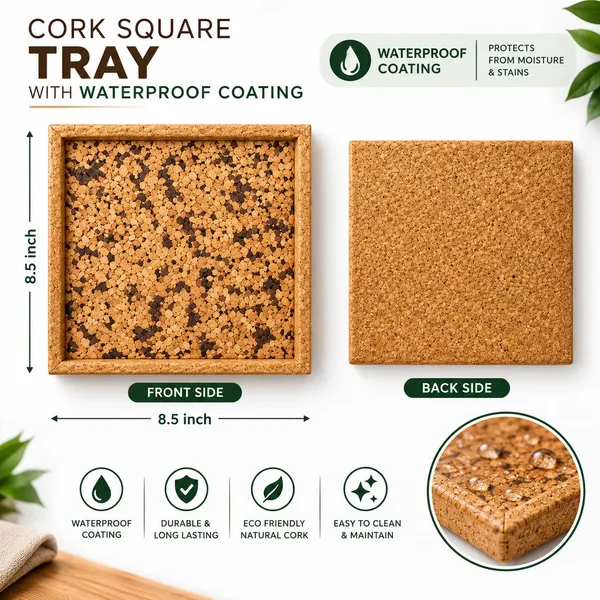 Square_Cork_Serving_Tray,_8.5_Inch,_Brown_Tray_with_Burnt_Cork_Edges,_Lightweight_Non-Slip_Surface_for_Snacks,_Drinks_&_Home_Décor