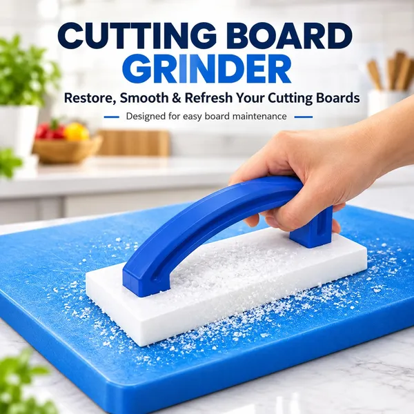 OMKARIXA_Cutting_Board_Resurfacing_Tool_with_Handle,_Red_Chopping_Board_Scraper_&_Planer_for_Kitchen_Cutting_Board_Maintenance