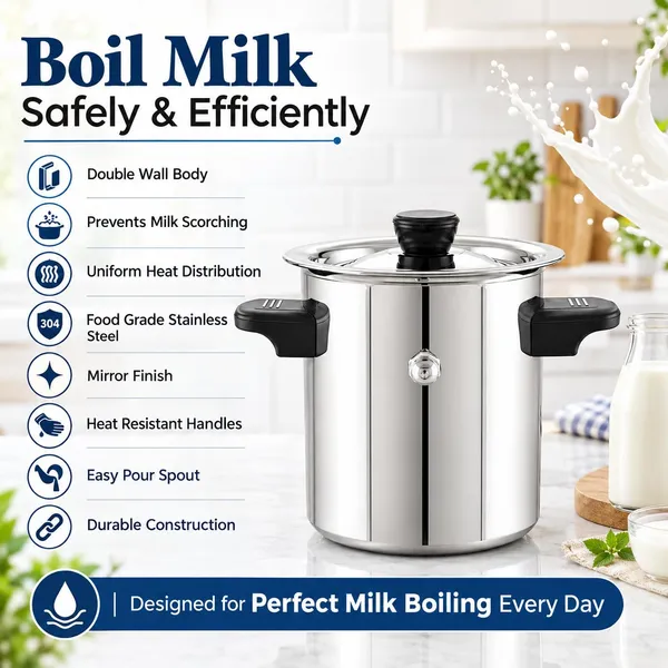OMKARIXA_Stainless_Steel_Milk_Cooker_1_Litre_with_Handle,_Lid,_Knob_&_Whistle,_Milk_Boiler_Pot_for_Gas_&_Induction_Cooktop