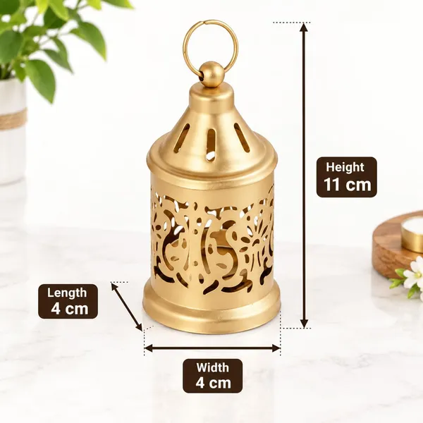 OMKARIXA_Compact_Metallic_Tea-Light_Lantern,_Decorative_Candle_Holder_for_Home,_Table,_Balcony,_Diwali,_Festive_&_Party_Décor