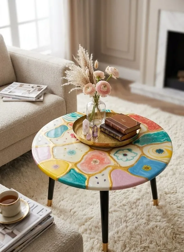 Colorful_Abstract_Floral_Design_Coffee_Table