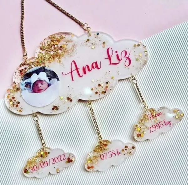 Personalized_Cloud_Baby_Announcement_Wall_Hanging_With_Photo_And_Birth_Details