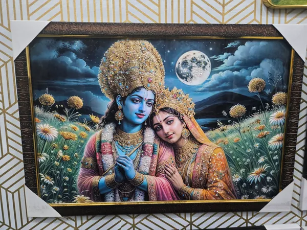 Radha_Krishna_Framed_Wall_Art_Decorative_Painting_For_Home_&_Office