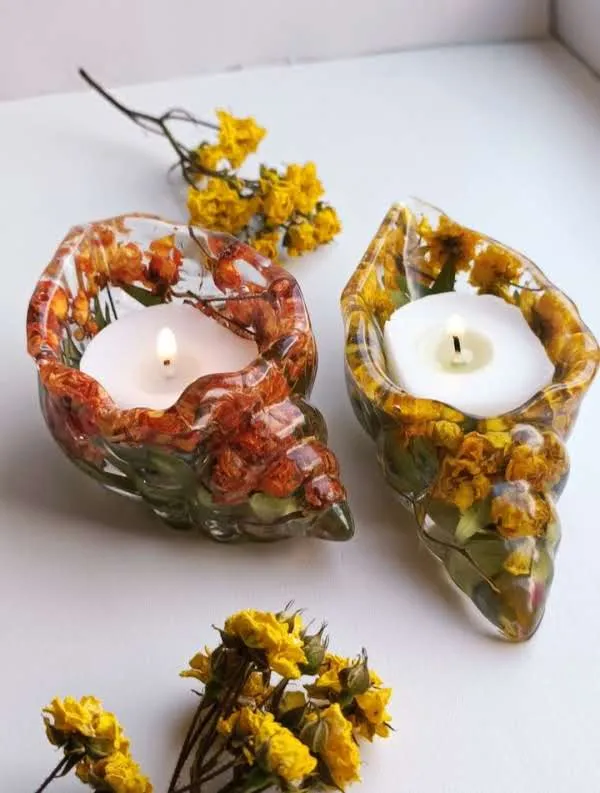 Resin_Flower_Candle_Holder_Set_With_Embedded_Dried_Flowers
