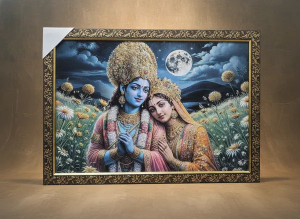 Radha_Krishna_Framed_Wall_Art_Decorative_Painting_For_Home_&_Office
