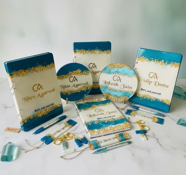 Personalized_Ca_Professional_Diary_And_Keychain_Gift_Set_-_Blue_&_Gold_Design