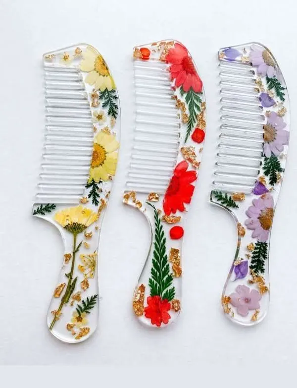Floral_Resin_Hair_Combs