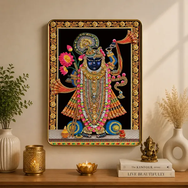 Decorative_Traditional_Indian_Art_-_Shreenath_Ji_Design