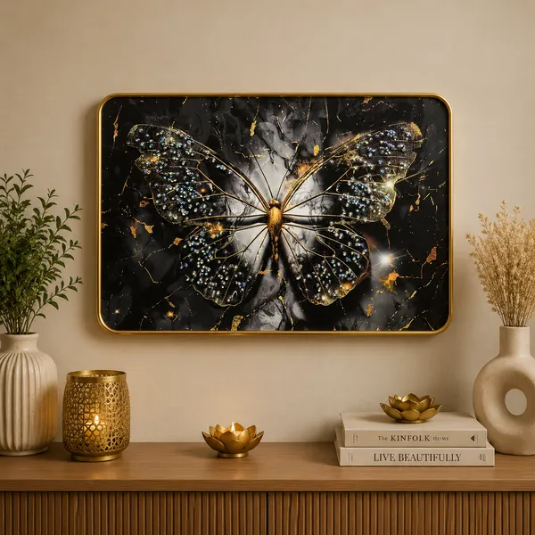 Cosmic_Butterfly_-_Celestial_Decor_Photo_Frame_With_Gold_Accents