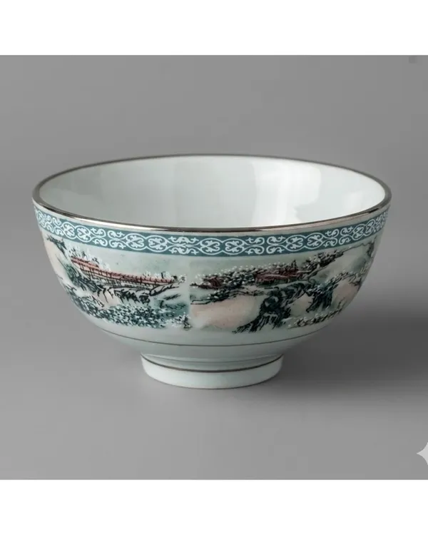 Multicolor_Porcelain_Traditional_Green_Landscape_Rice_Bowl